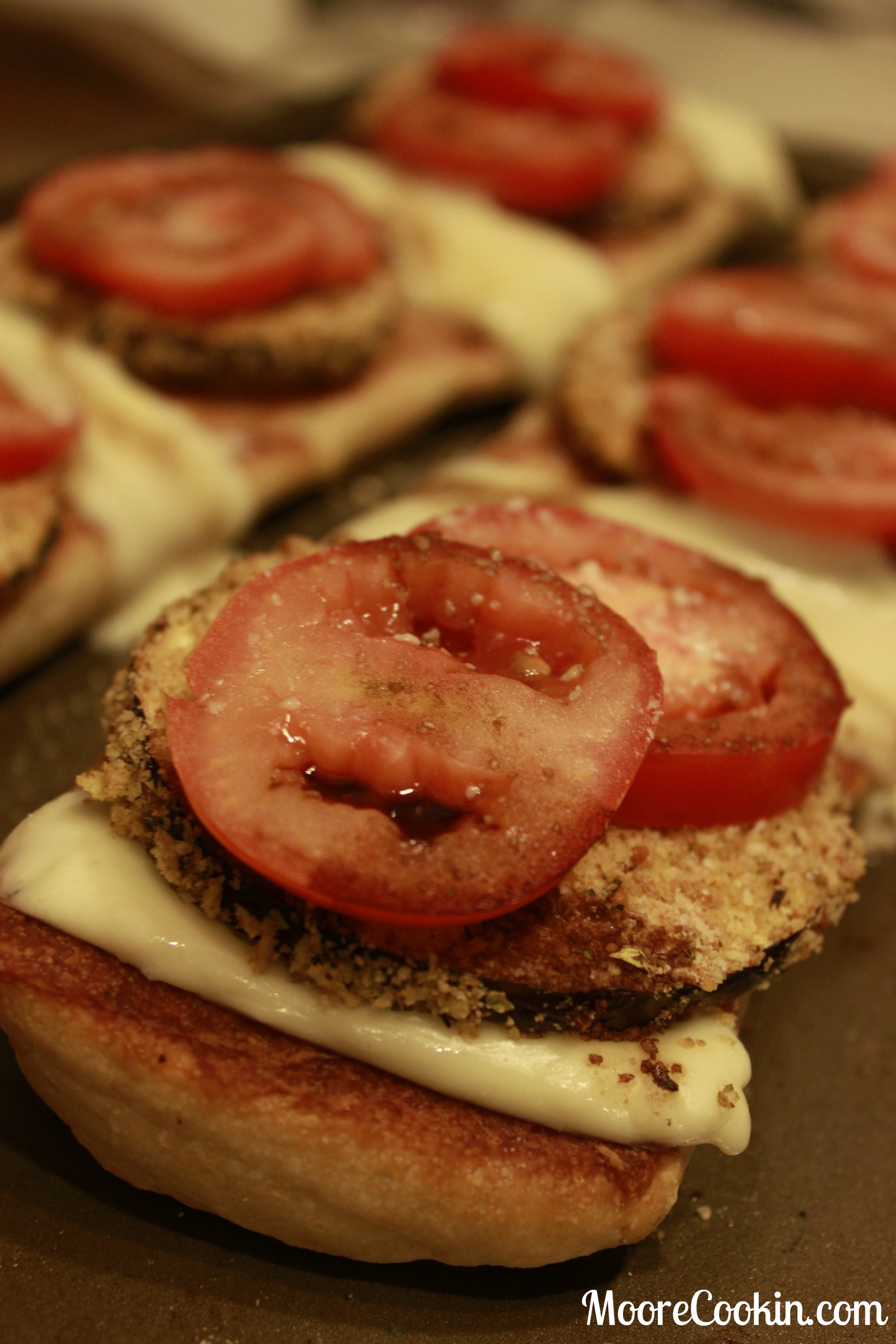 Eggplant Parmesan Flatbread Recipe