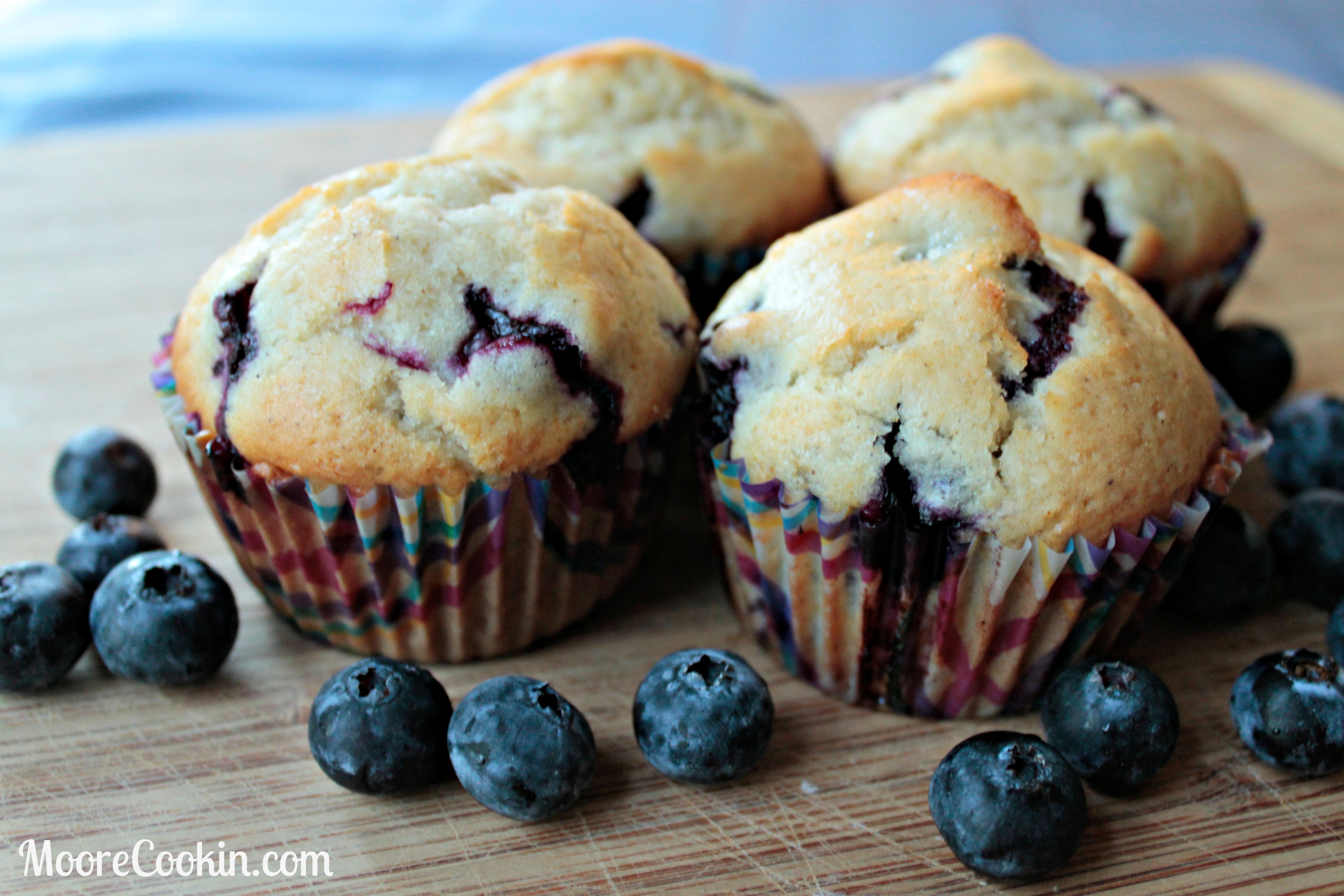 classic blueberry muffins