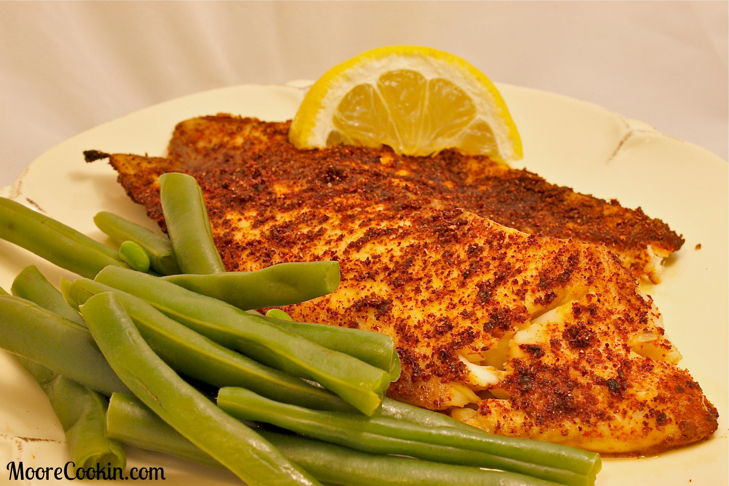 chili rubbed tilapia