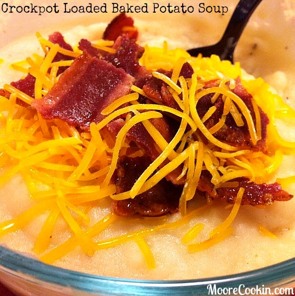 crockpot loaded baked potato soup