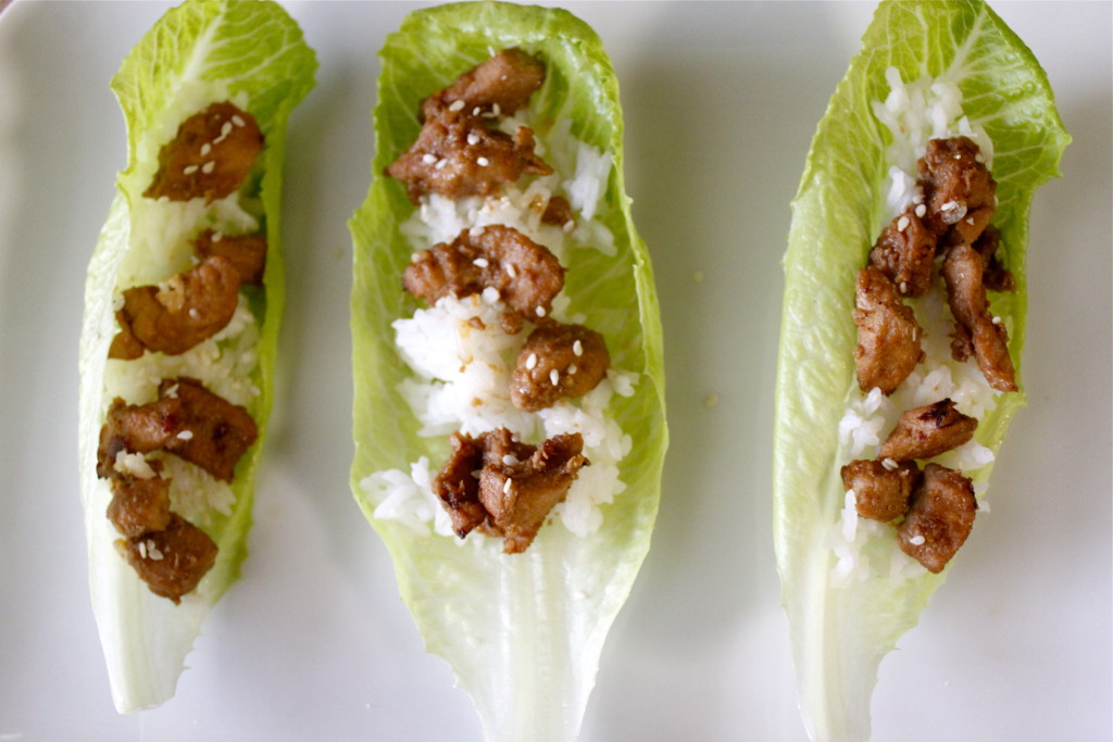 chicken lettuce cups
