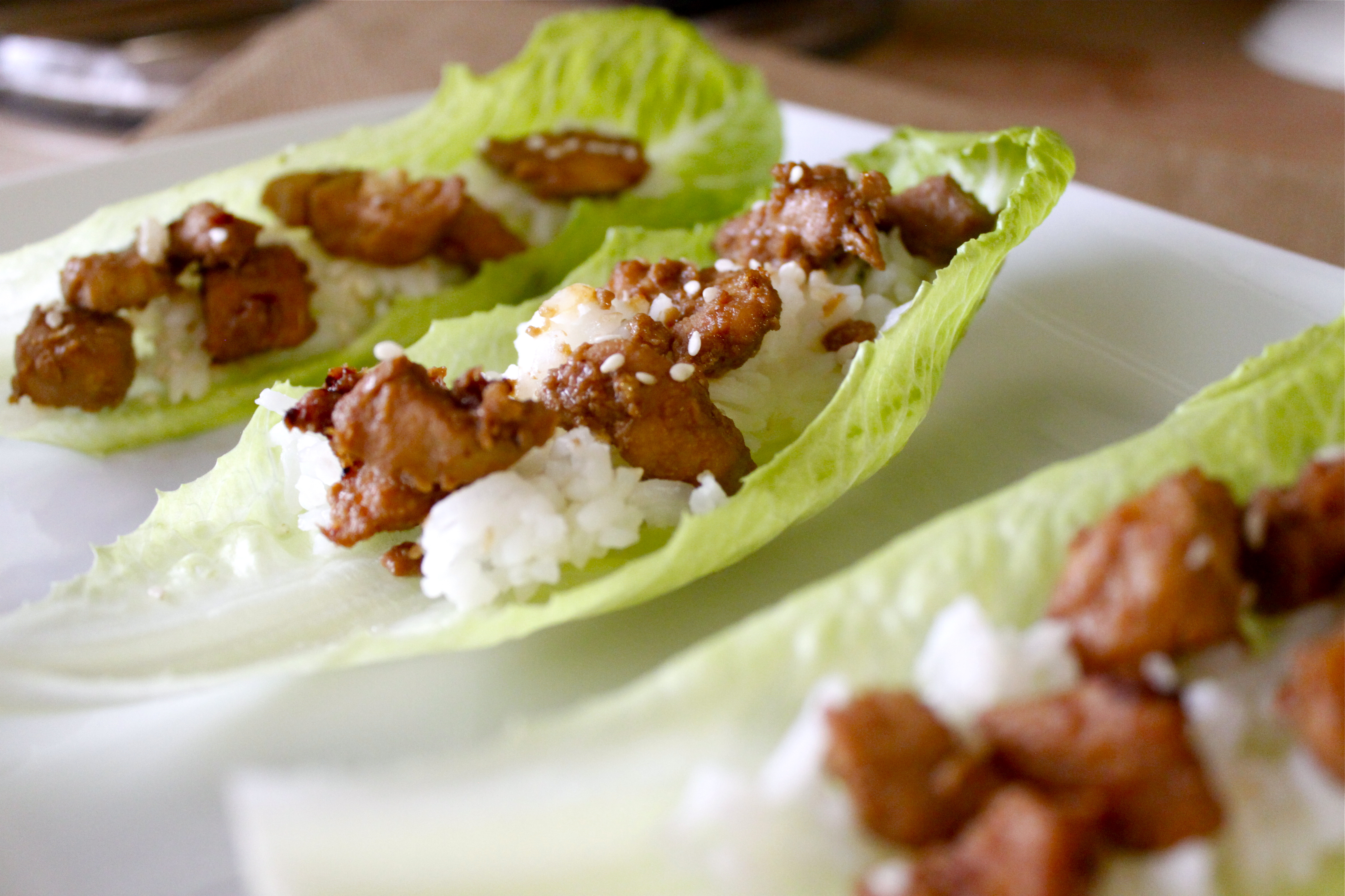 chicken lettuce wraps