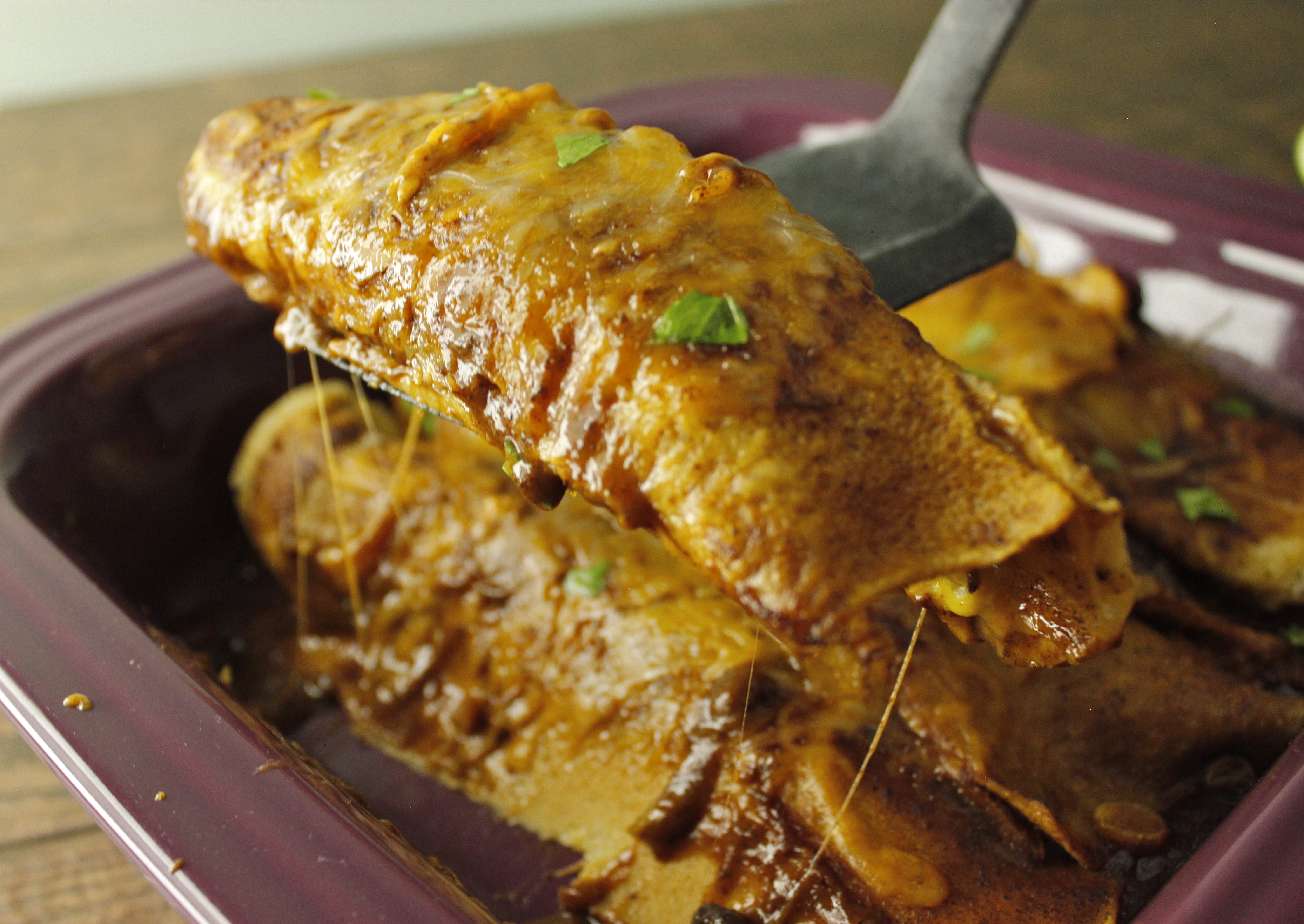 Cheesy Southwest Chicken Enchiladas