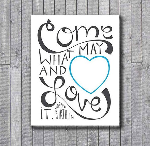 Come What May | The Printable Pearl