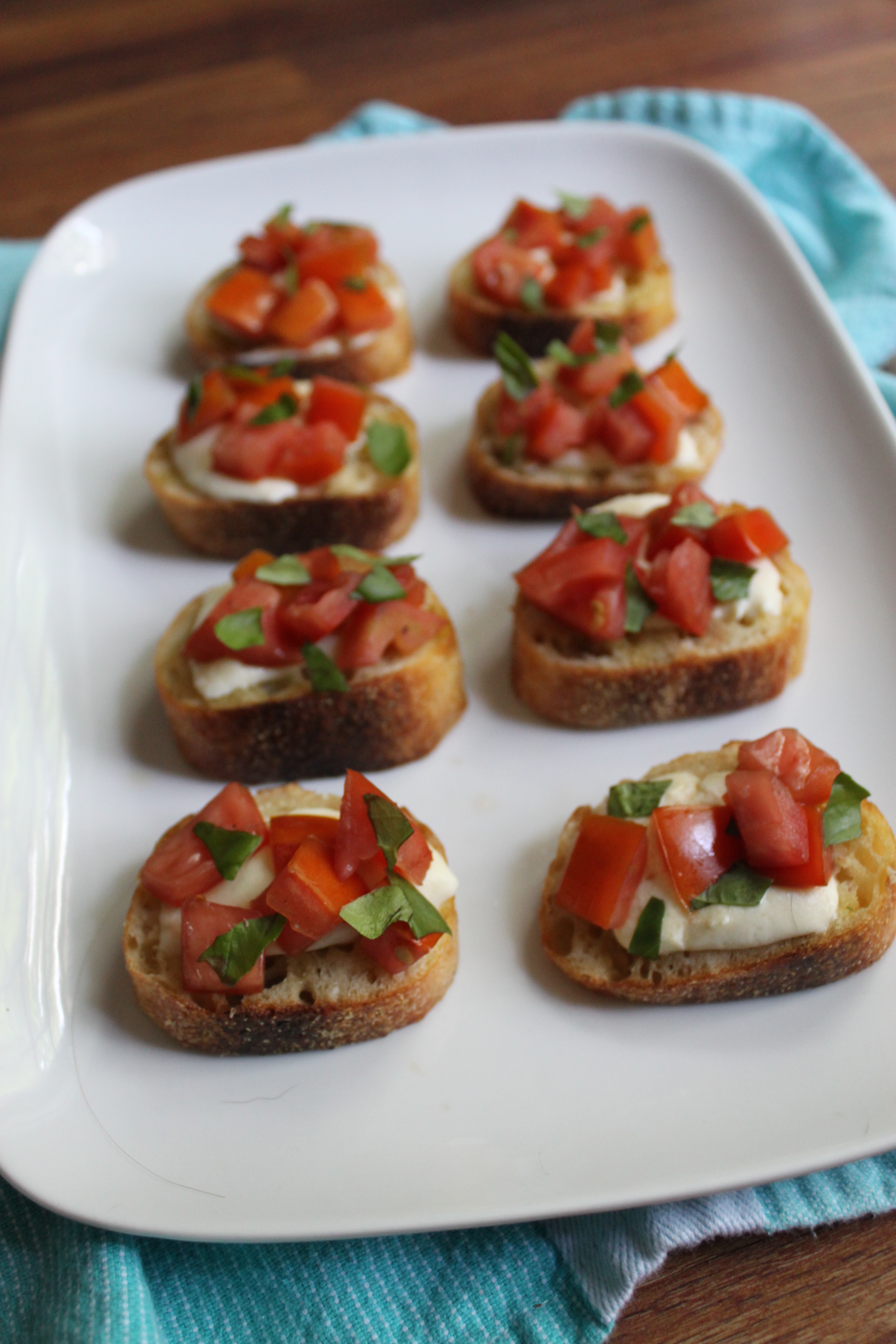 Simple Summer Bruschetta