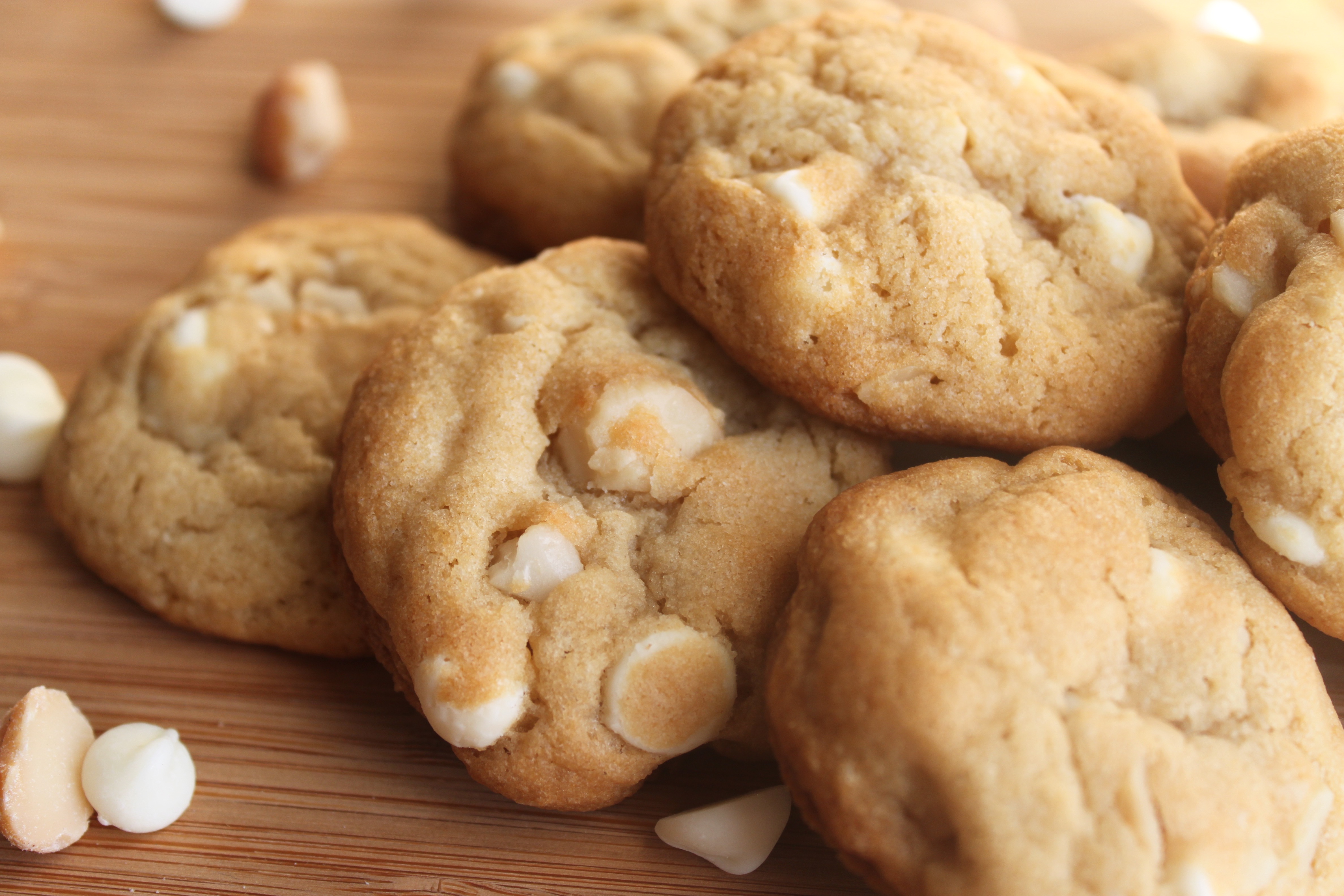 White Chocolate Macadamia Nut Cookies