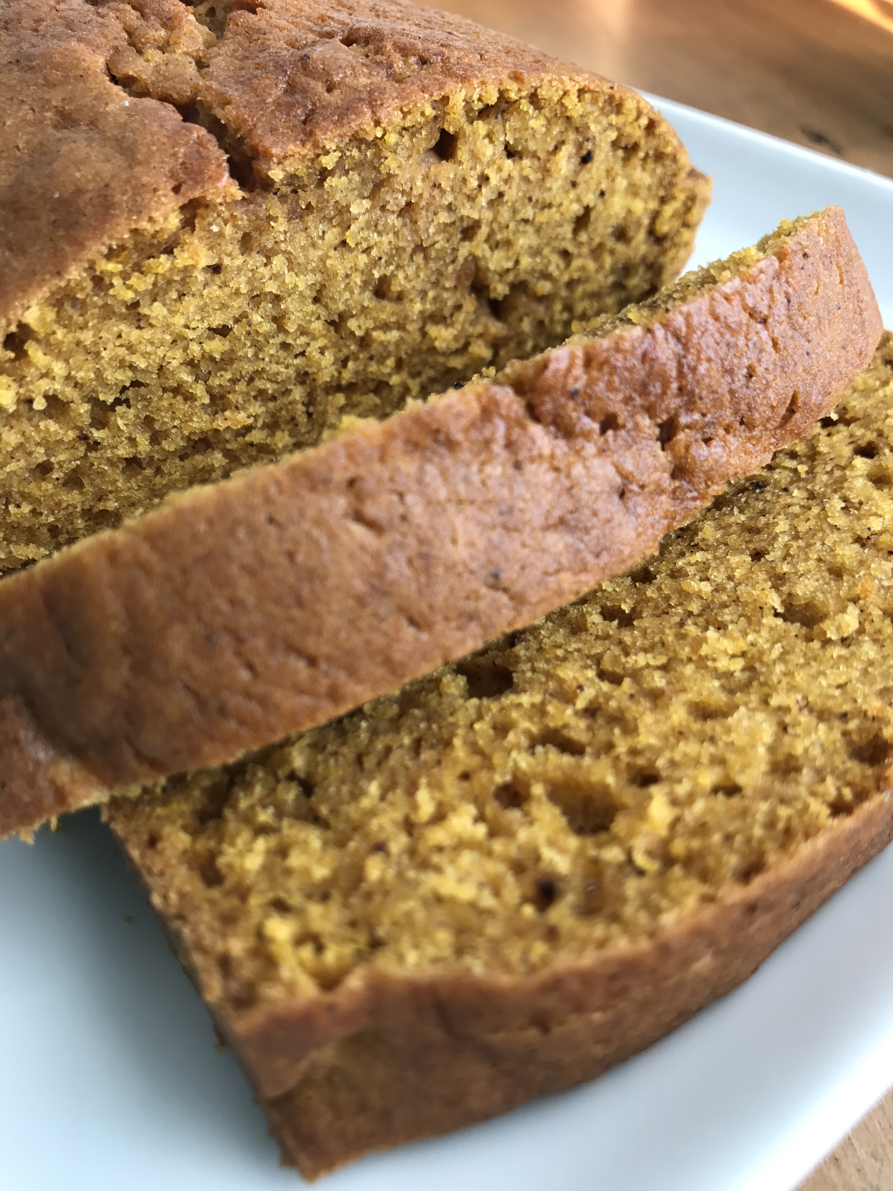 Pumpkin Bread Closeup